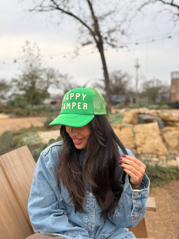 Happy Camper Trucker Hat