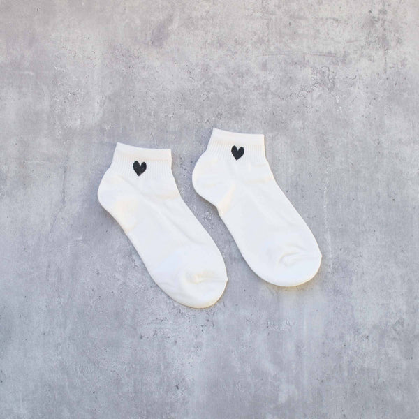 Mini Heart Ankle Socks