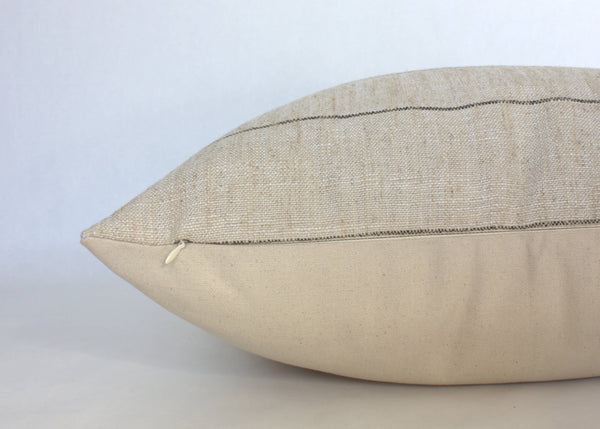 Natural Throw Pillow | Evans