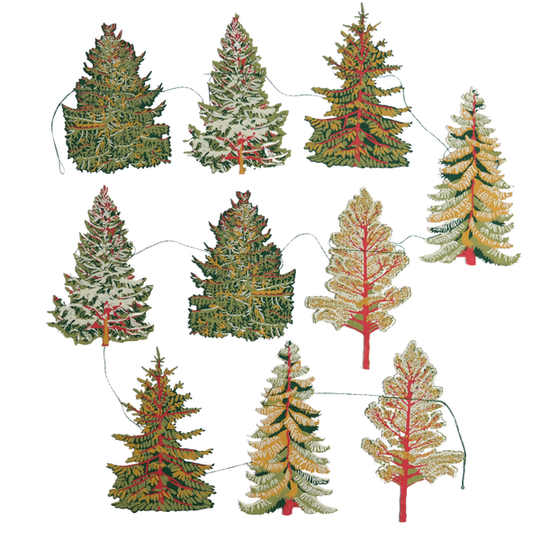FOREST SEWN GARLAND