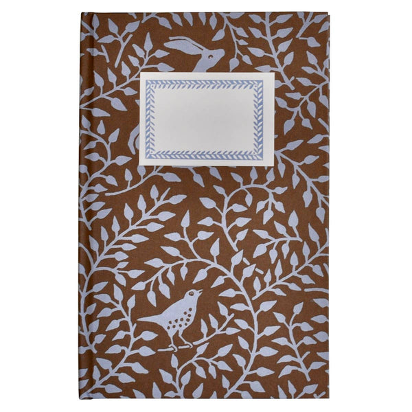 Hardback Notebook Dancing Hare Bronze (Lined)