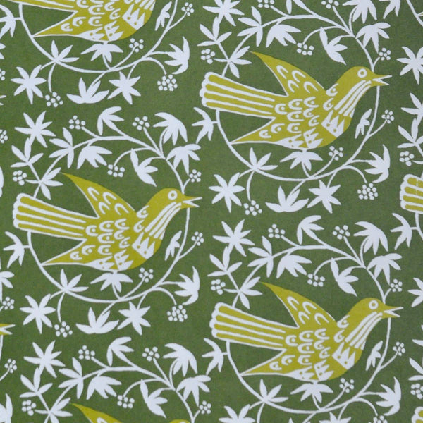 Patterned Paper Songbird Moss