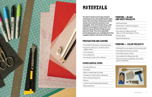 Linocut: Learn in a Weekend