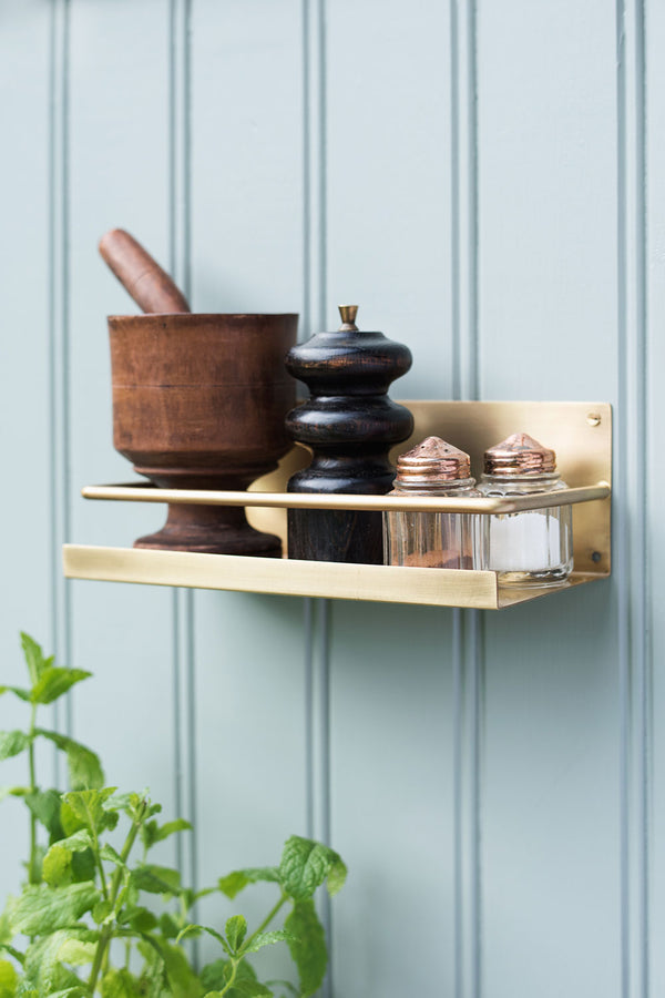 BRASS SHELF