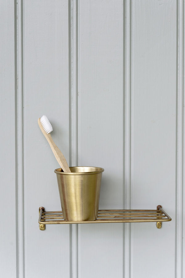 BRASS WIRE SHELF