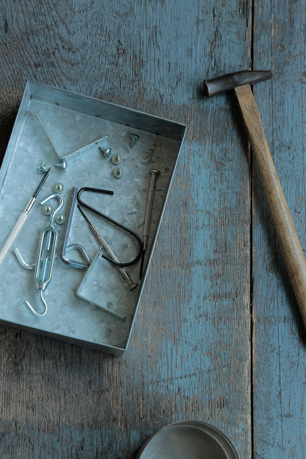 Card Box - Metal Organizer