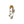 Brass Safety Pin with Bells