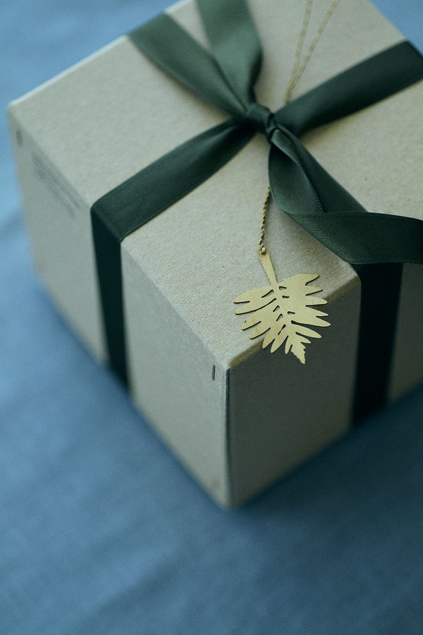 Brass Leaf Ornament (H)