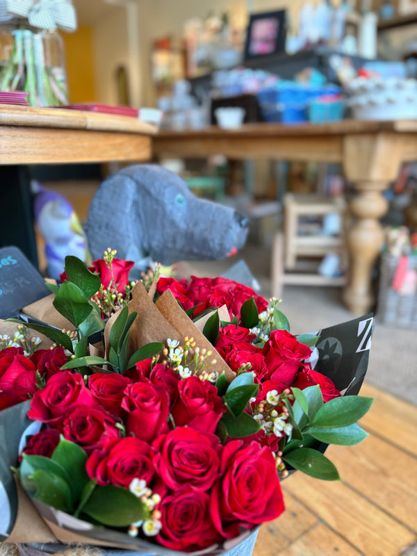 Classic Valentine’s Day Red Roses