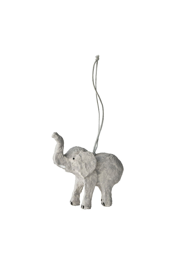 Paper Mache Elephant Ornament