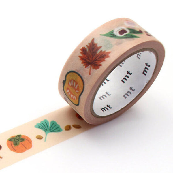 Washi Tape - 15mm Golden Autumn