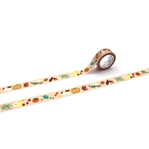 Washi Tape - 15mm Golden Autumn