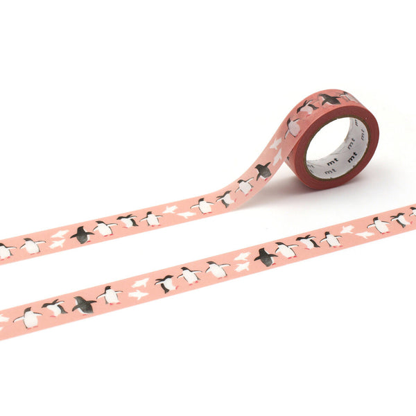 Washi Tape - 15mm Adelei Penguin