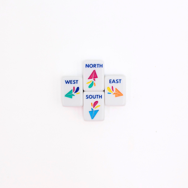 MINI TRAVEL MAHJONG  |  Mini Anywhere Series  |  White