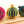 YELLOW BAUBLE HONEYCOMB