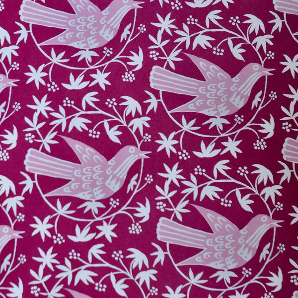 Patterned Paper Songbird Bramble