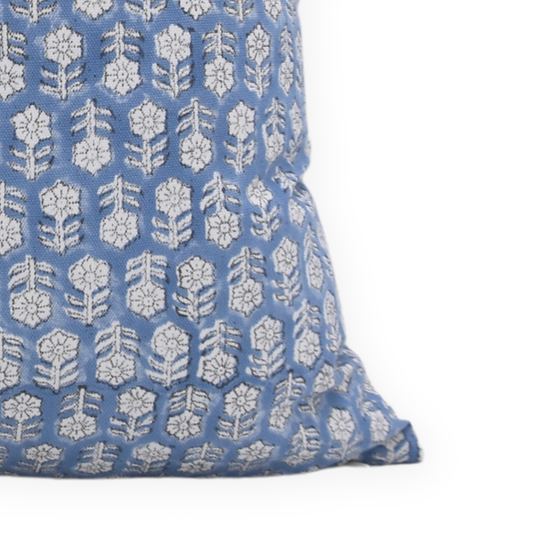Home Décor Thick Cotton White Pillow Cover - Tulsi Buti