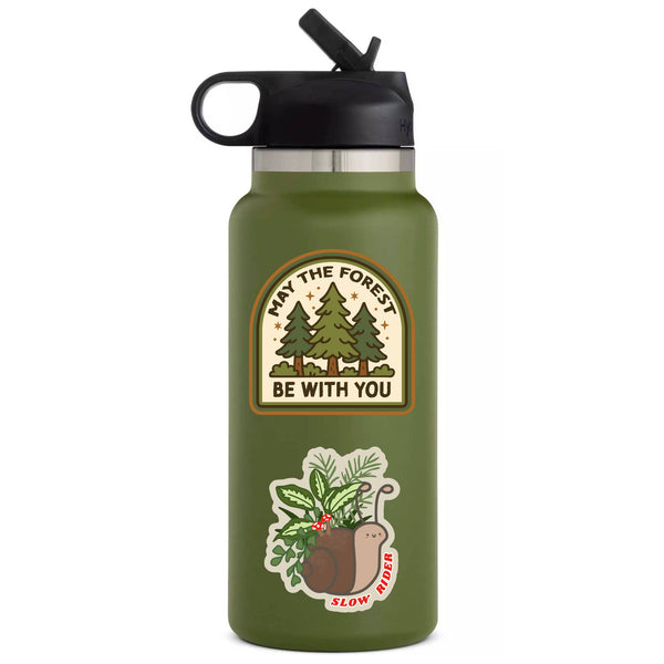 Nature Trees Outdoor Unplug High Quality  Vinyl Sticker