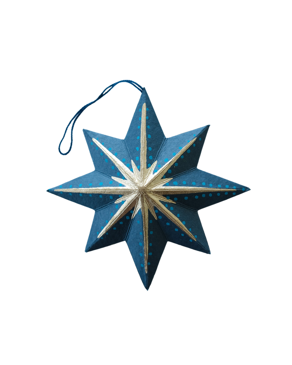 Midnight Star Screen-Printed Board Golden Star Screen-Printed Board Decoration