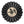 Scalloped Round Frame, Black - 3”