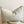 Pure French Linen Lumbar Cushion - Pinstripe