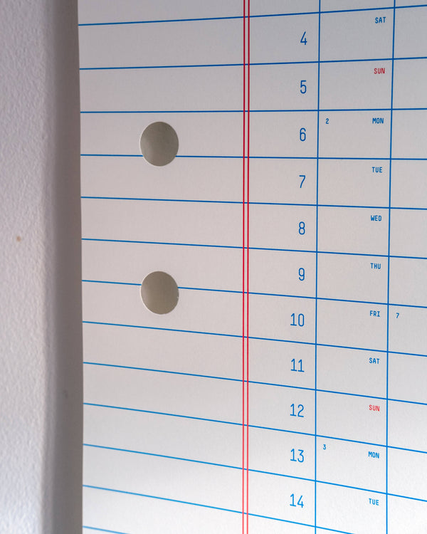 2026 Classic Calendar 50x70cm