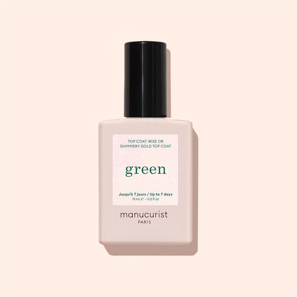 Green™ Shimmery Gold Top Coat