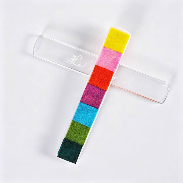 Long Strip Gradient Water‑Based Ink Pad