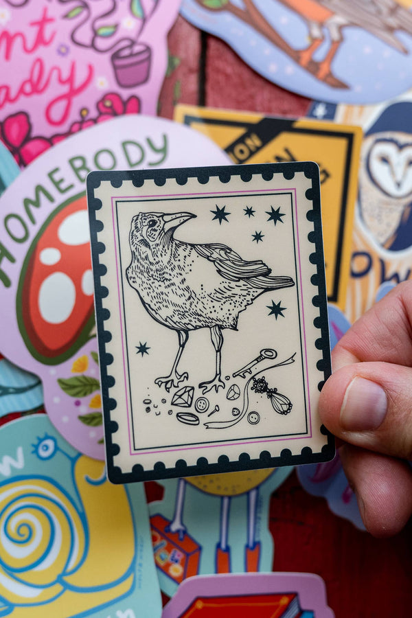 Crow Sticker