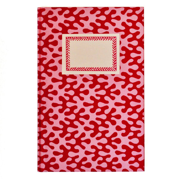 Hardback Notebook Kelp Raspberry Ripple (Lined)