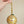 Gold and White Bauble
