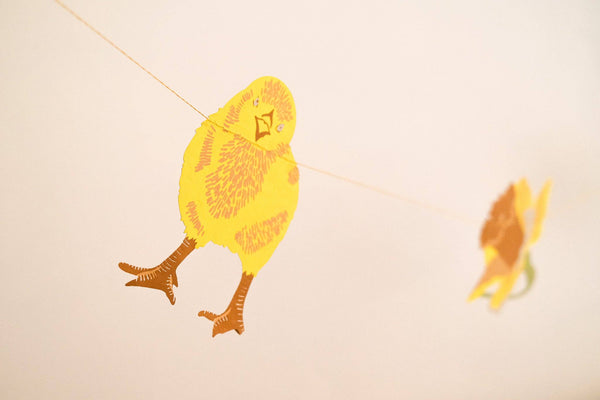 RABBITS SEWN GARLAND