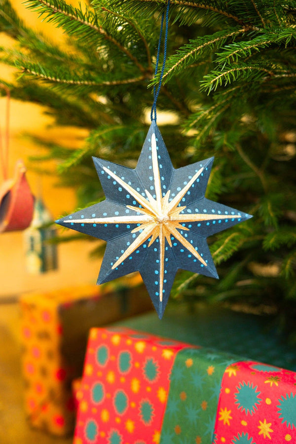 Midnight Star Screen-Printed Board Golden Star Screen-Printed Board Decoration