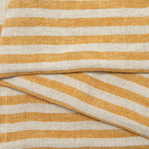Brittany Natural & Mustard Napkins 20x20 - Set of 2
