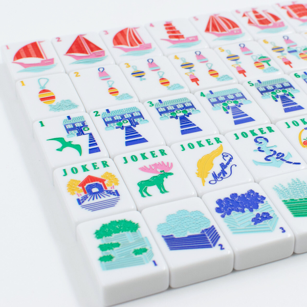THE NEW ENGLAND SERIES | Mahjong with Nautical Flair