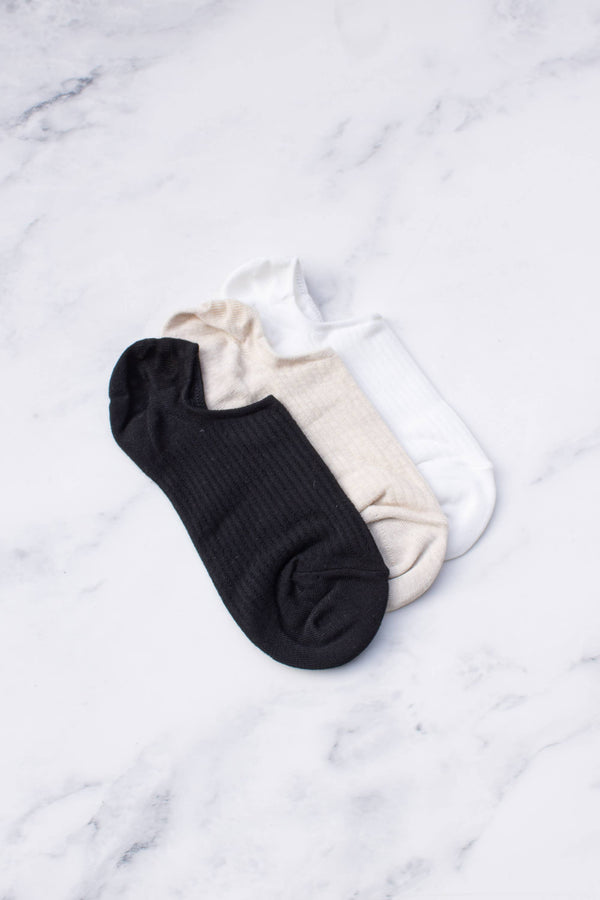 Women's Basic No Show Socks Set