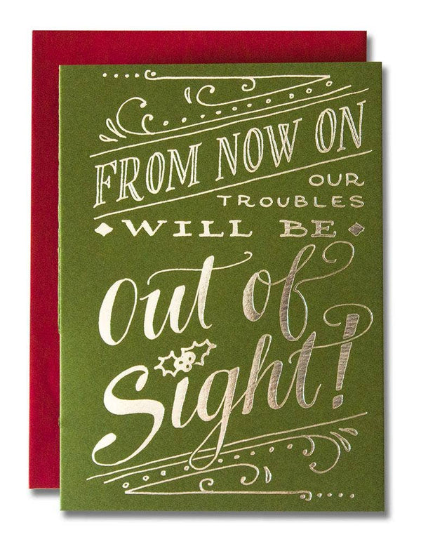 Out Of Sight Holiday Card