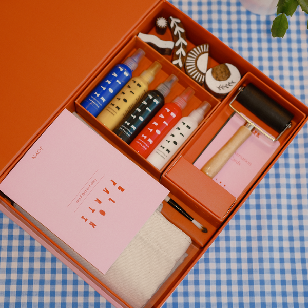 BLOK PARTI Block Printing Kit - Cosmic Print Tote Bag