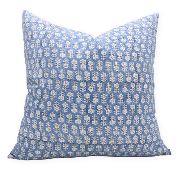 Home Décor Thick Cotton White Pillow Cover - Tulsi Buti