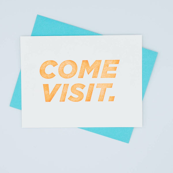Bold Italic Come Visit