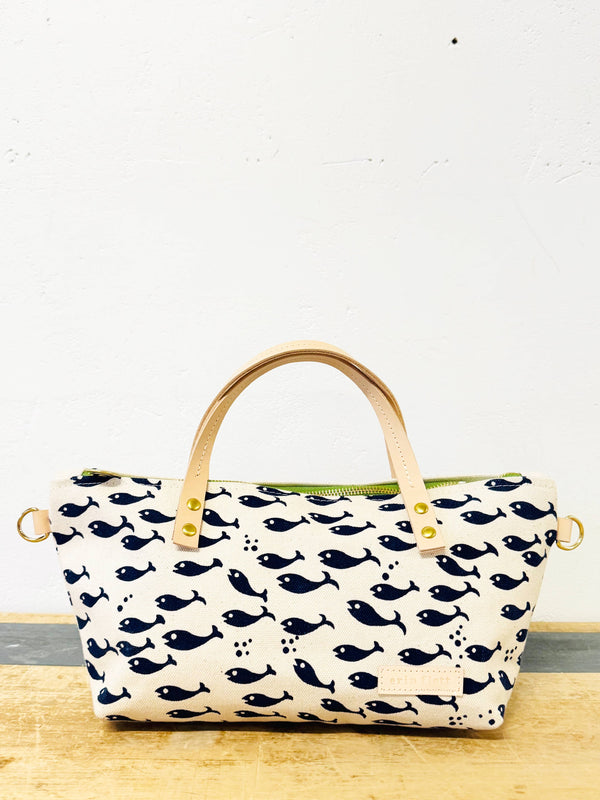 Satchel Bag in FISHING in Navy