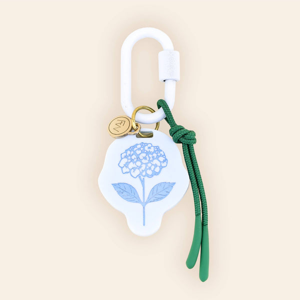 Hydrangea Bag Charm
