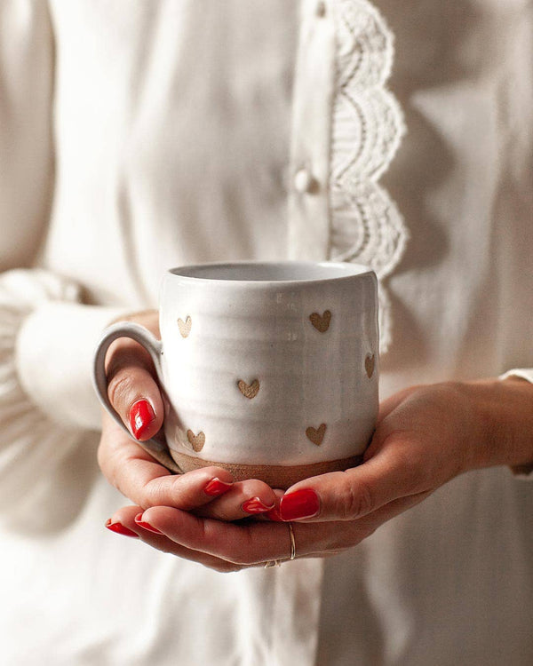 Confetti Heart Mug