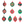 BAUBLES SEWN GARLAND
