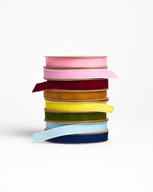 Velvet Ribbon - Moss