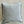 Pure French Linen Cushion Cover with Flange Detail - Stone Blue Stripe