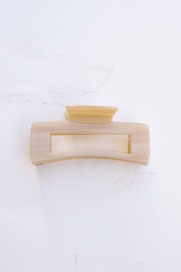 Eco Original Rectangle Hair Claw Clip