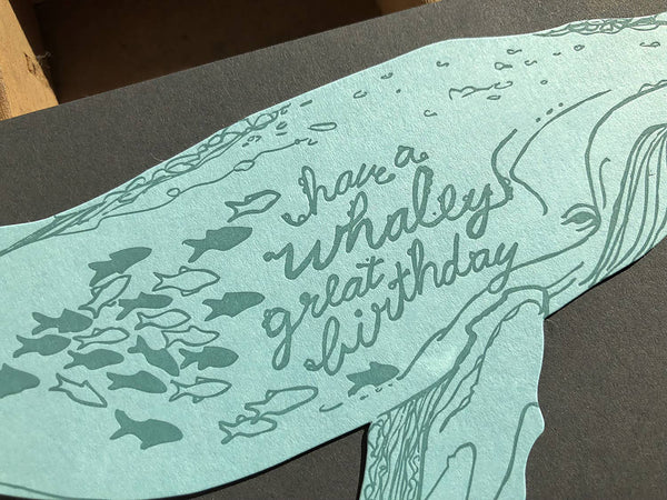 Whaley great birthday card