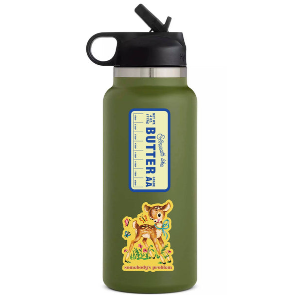 Smooth Like Butter Funny Food High Quality Vinyl Sticker