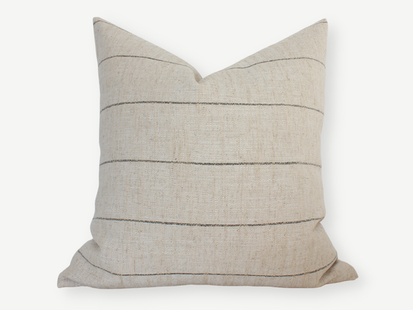 Natural Throw Pillow | Evans